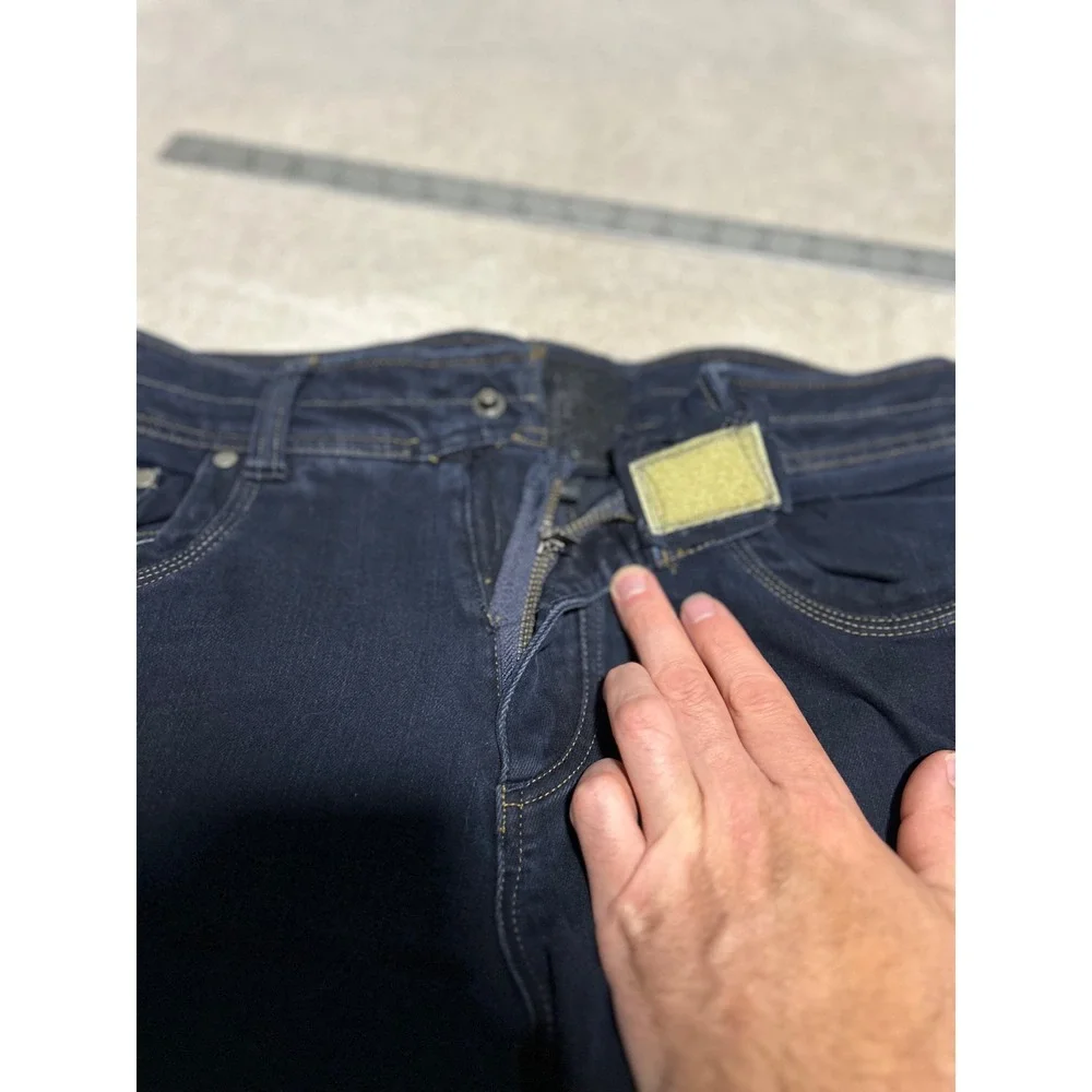 KUHL Disruptr Jeans Mens 34 27 Blue KUHLFLEX Stretch Performance  Hemmed Pics!